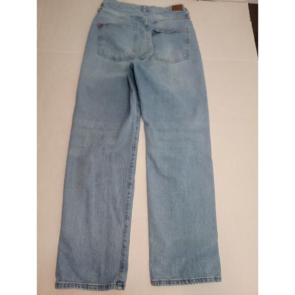 BDG Jeans Womens Sz 28 Stretch Cowboy Jeans High Rise Wide Leg Western Y2K 90s - Picture 8 of 11